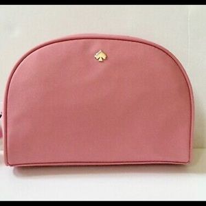 Kate Spade medium dome cosmetic canvas bag